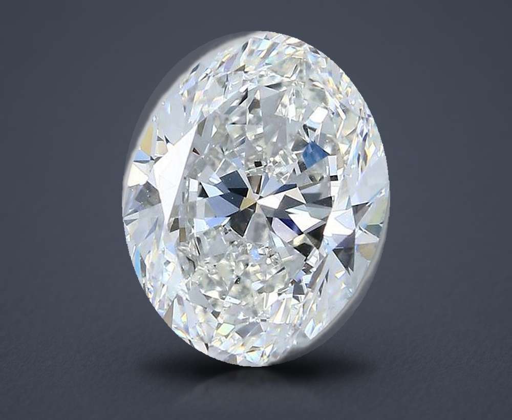 3.50 Carat Oval Natural Diamond