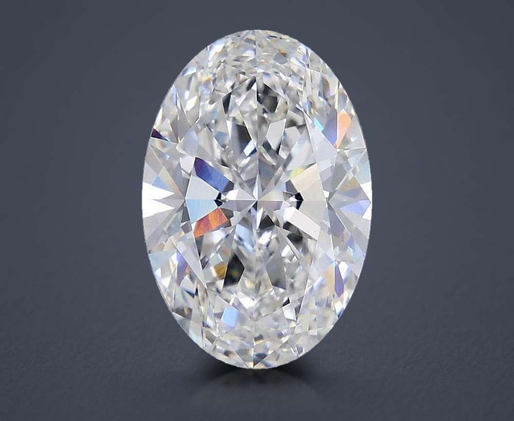 5.00 Carat Oval Lab Diamond
