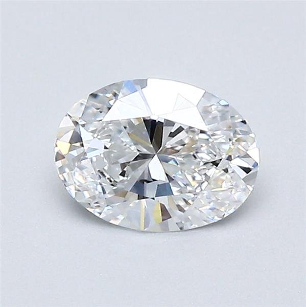 0.63ct D VVS2 Very Good Cut Oval Diamond