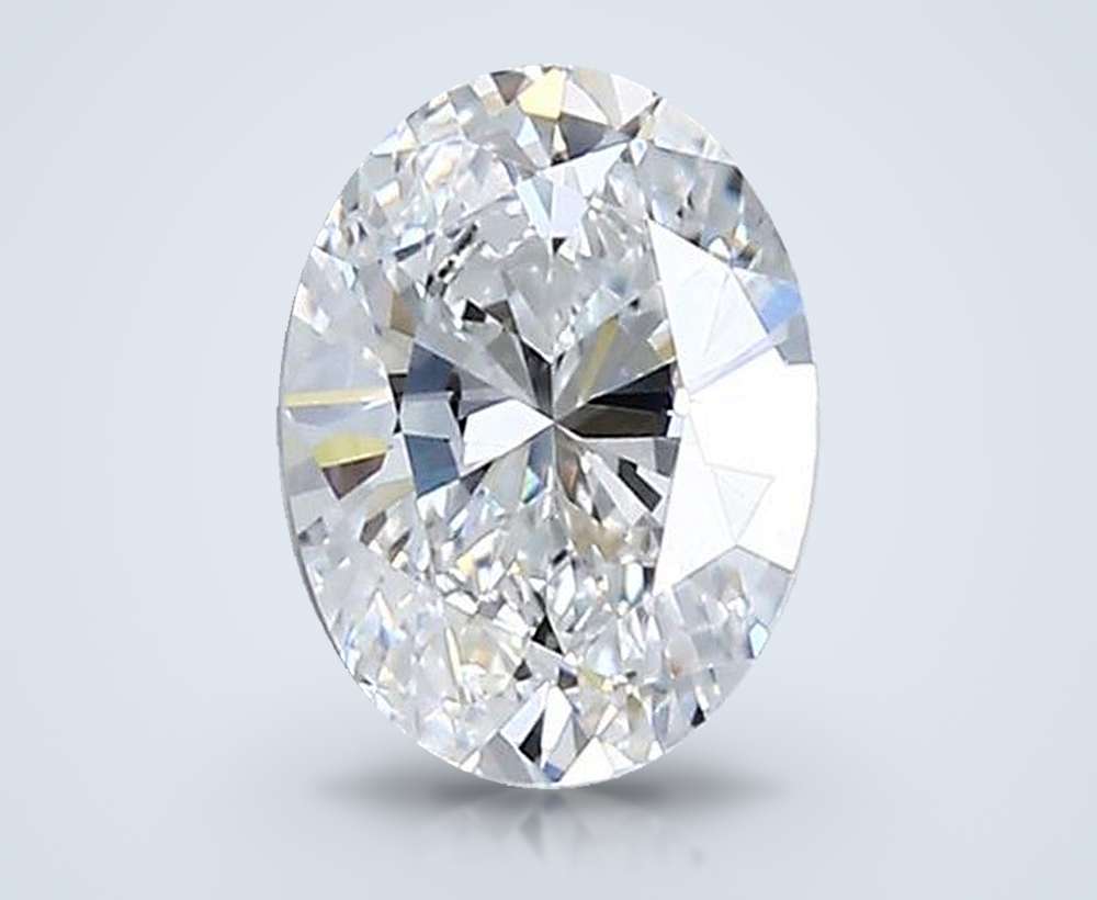 0.63 Carat Oval Natural Diamond