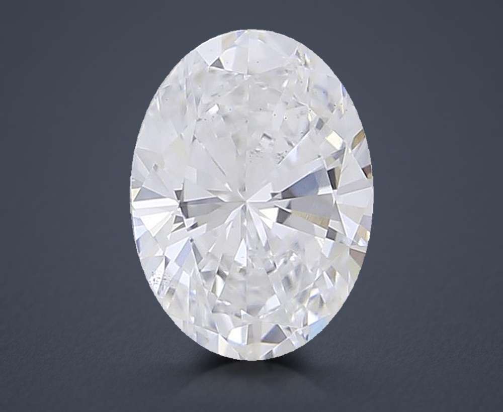 0.65 Carat Oval Lab Diamond