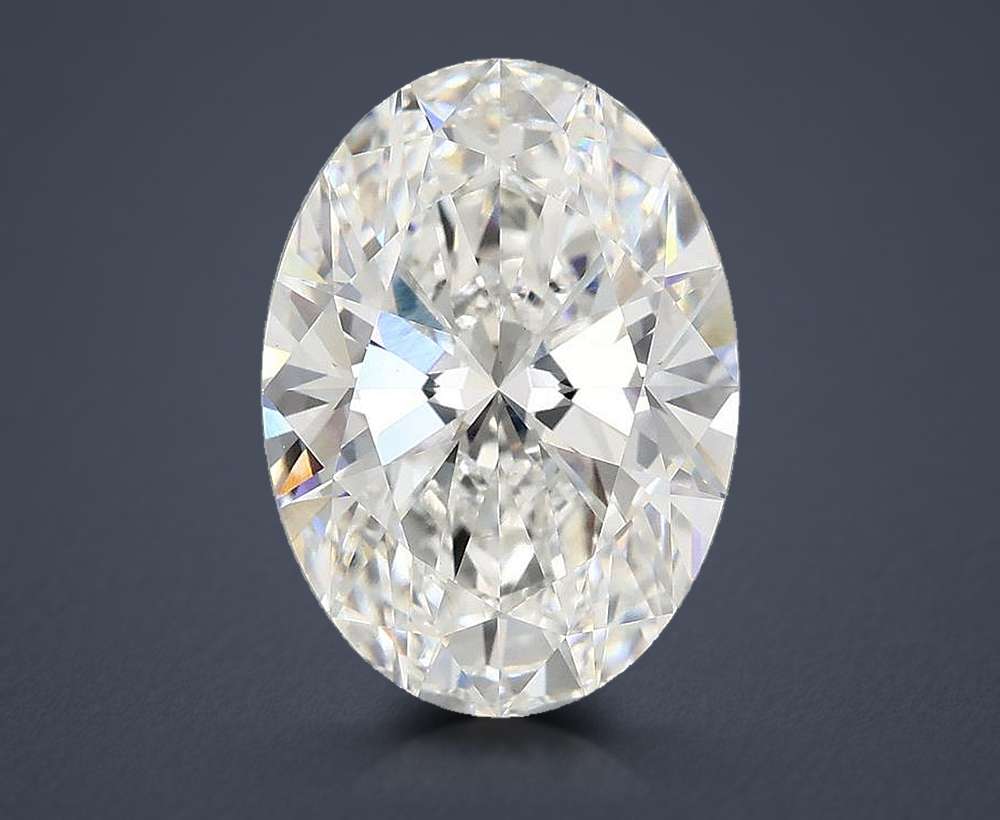 4.89 Carat Oval Lab Diamond