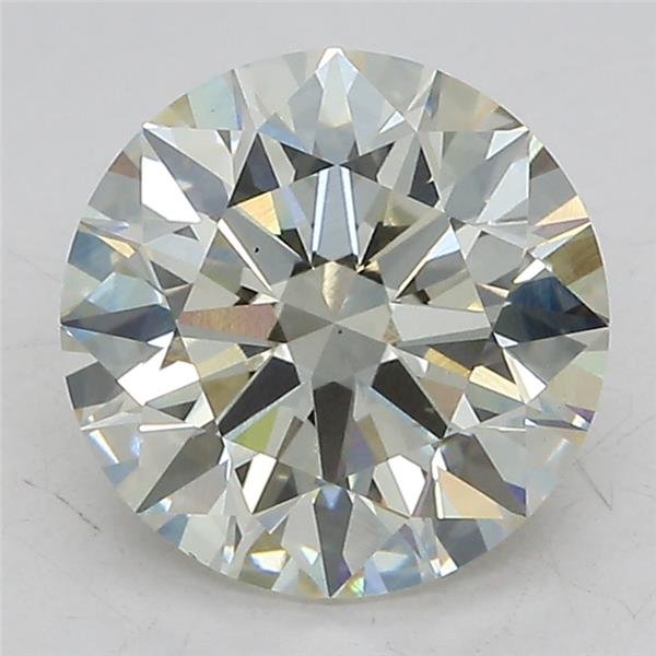 3.15ct J VS1 Rare Carat Ideal Cut Round Lab Grown Diamond