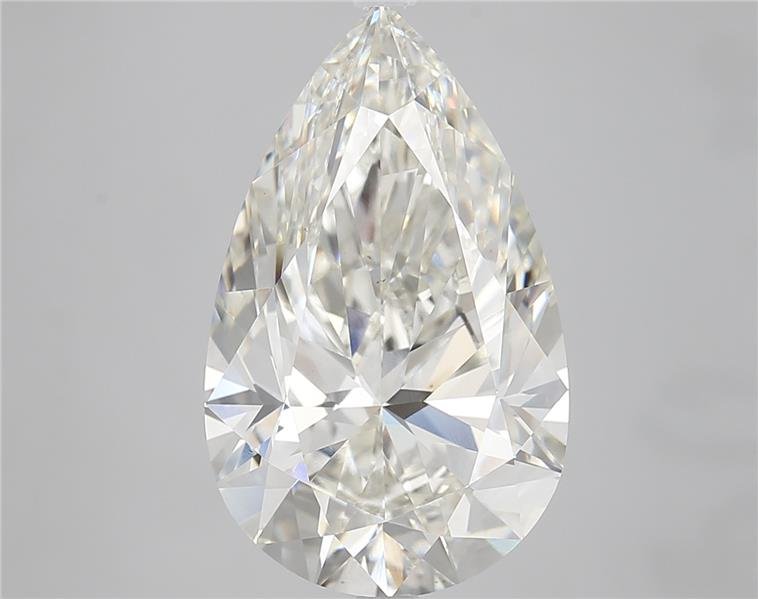 8.19ct H VS1 Rare Carat Ideal Cut Pear Lab Grown Diamond