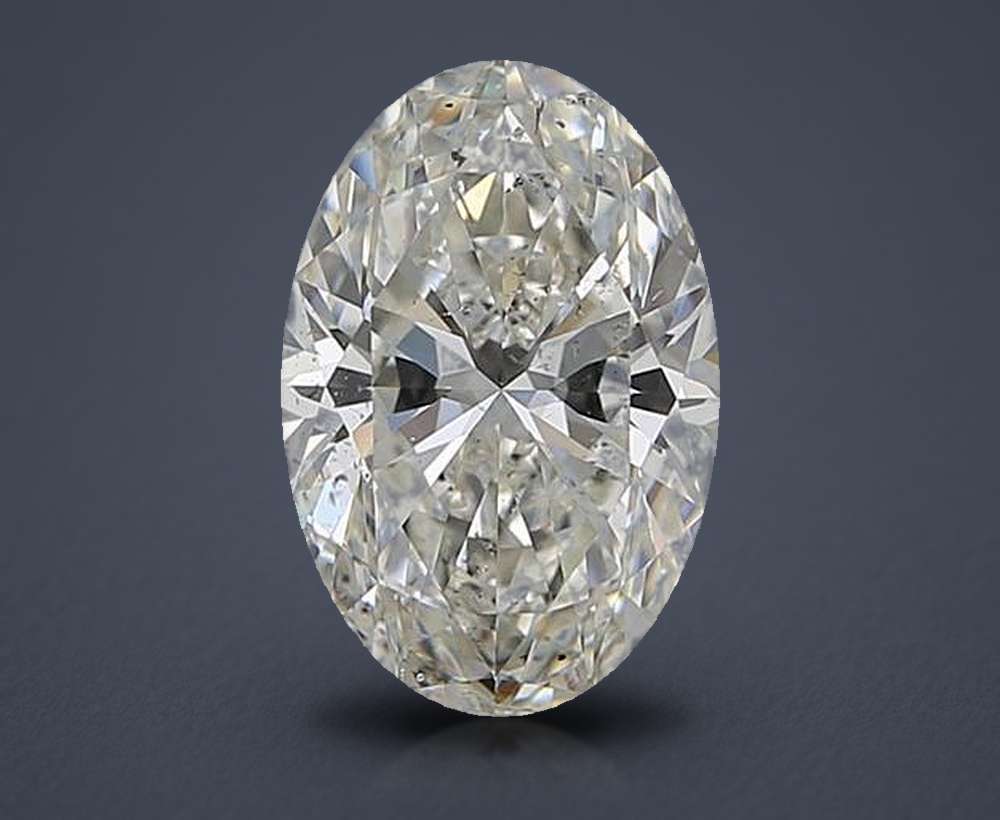 3.22 Carat Oval Natural Diamond