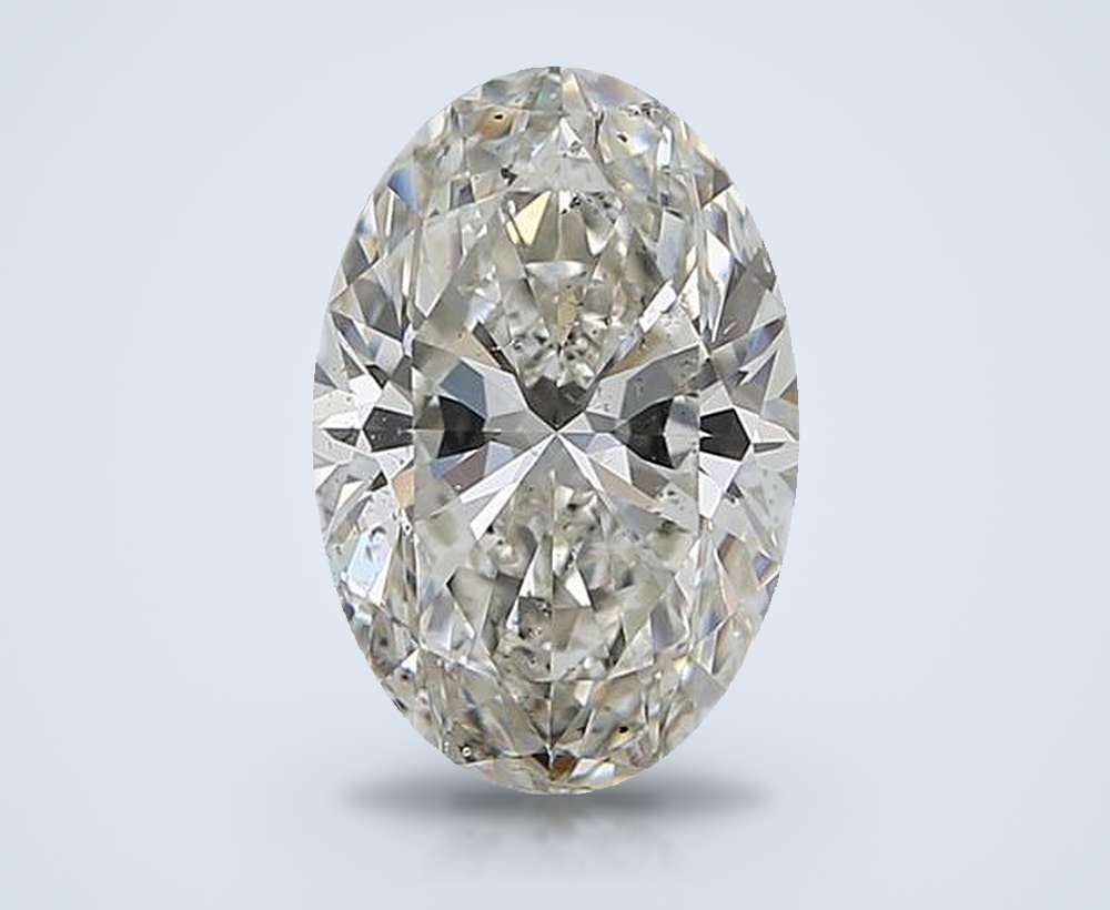 3.22 Carat Oval Natural Diamond