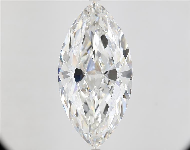 15.05ct F VVS2 Rare Carat Ideal Cut Marquise Lab Grown Diamond