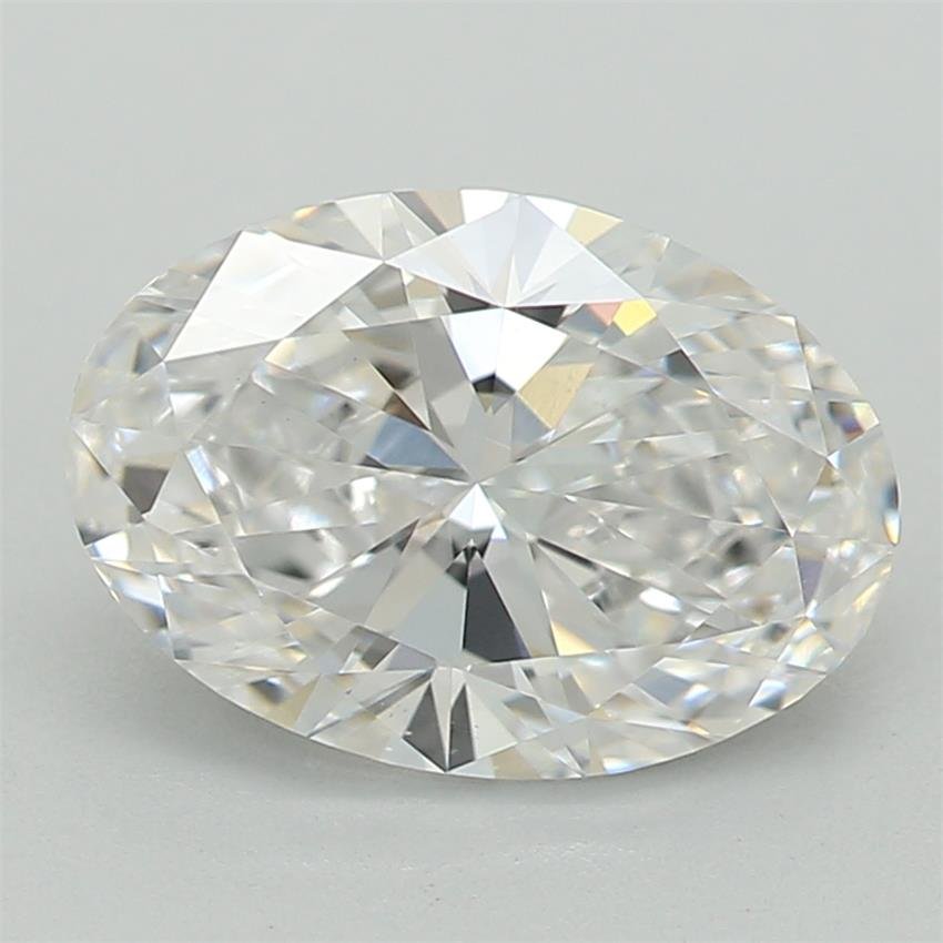 1.05ct D VVS2 Rare Carat Ideal Cut Oval Lab Grown Diamond