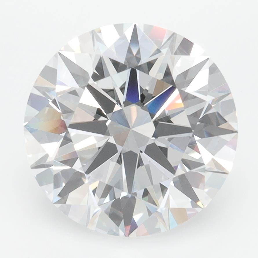 4.01ct D VVS1 Rare Carat Ideal Cut Round Lab Grown Diamond