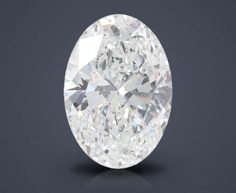 3.32 Carat Oval Lab Diamond