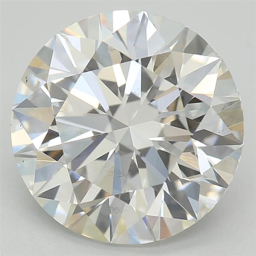 2.90ct F VS2 Rare Carat Ideal Cut Round Lab Grown Diamond