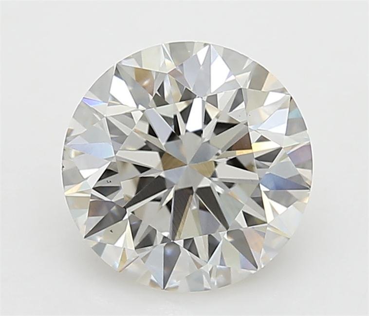 3.21ct H VS1 Rare Carat Ideal Cut Round Lab Grown Diamond