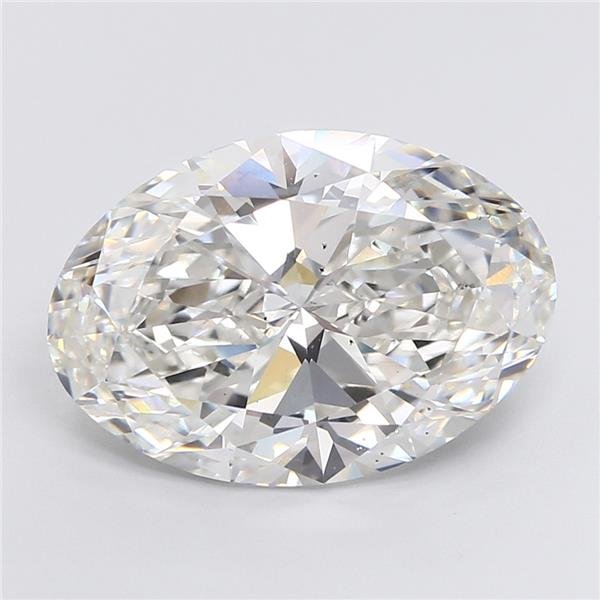 10.43ct G VS2 Rare Carat Ideal Cut Oval Lab Grown Diamond