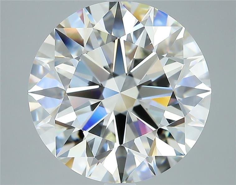 6.63ct H VVS2 Rare Carat Ideal Cut Round Diamond