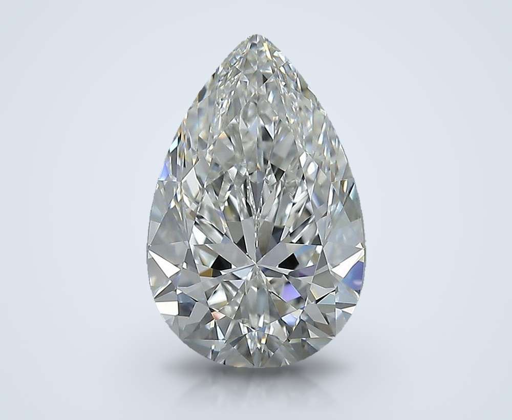 2.51 Carat Pear Natural Diamond
