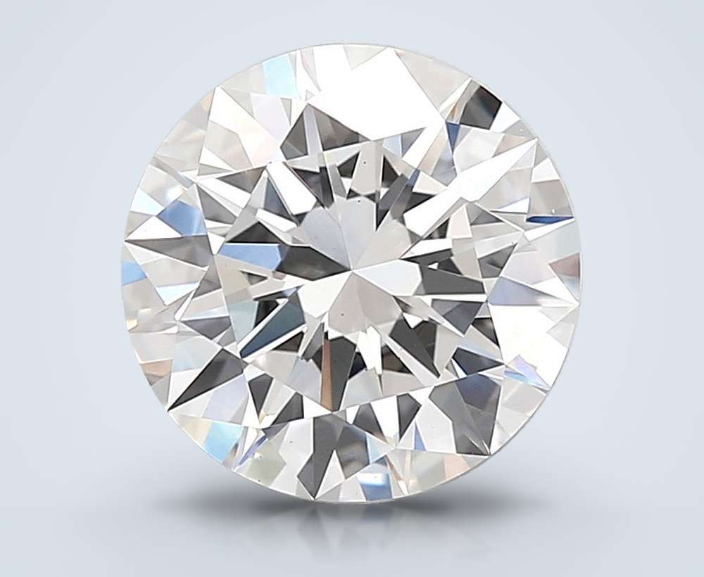 4.01 Carat Round Lab Diamond
