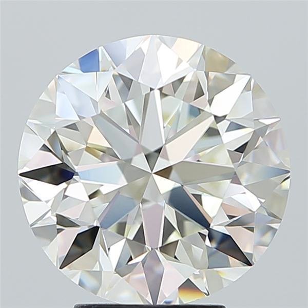 5.01ct J VVS2 Excellent Cut Round Diamond