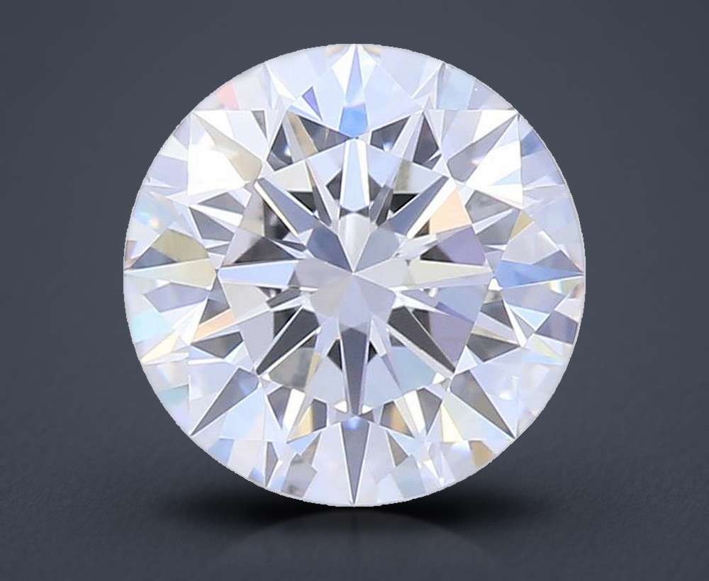 1.36 Carat Round Lab Diamond