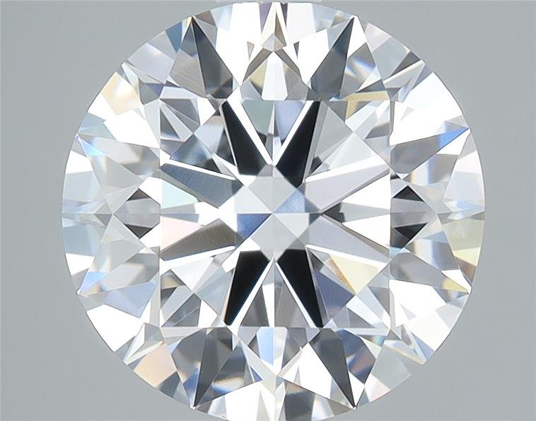 2.01ct D FL Rare Carat Ideal Cut Round Diamond