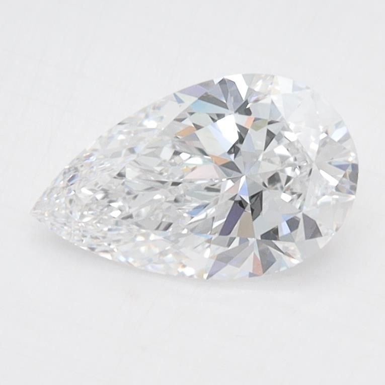 1.02ct D VVS1 Rare Carat Ideal Cut Pear Lab Grown Diamond