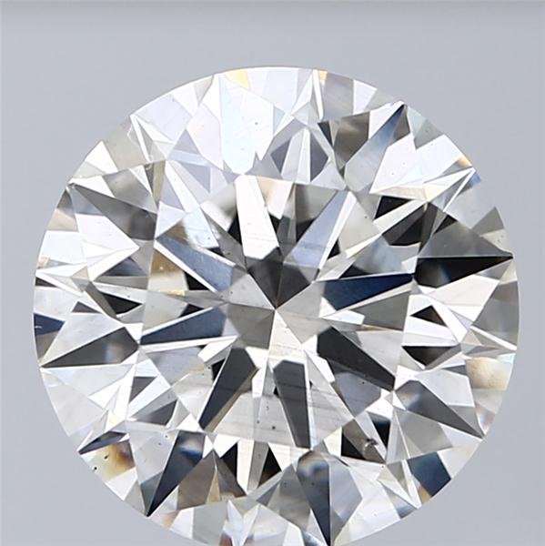 5.31ct H SI1 Rare Carat Ideal Cut Round Lab Grown Diamond