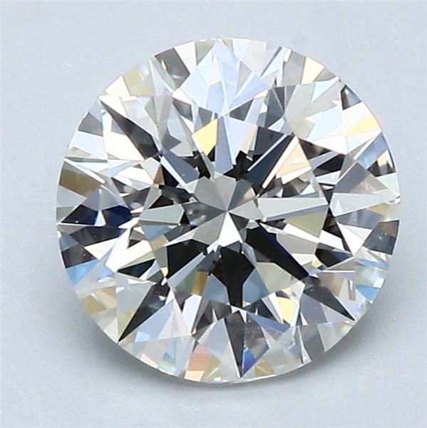 2.00ct I VVS2 Rare Carat Ideal Cut Round Diamond