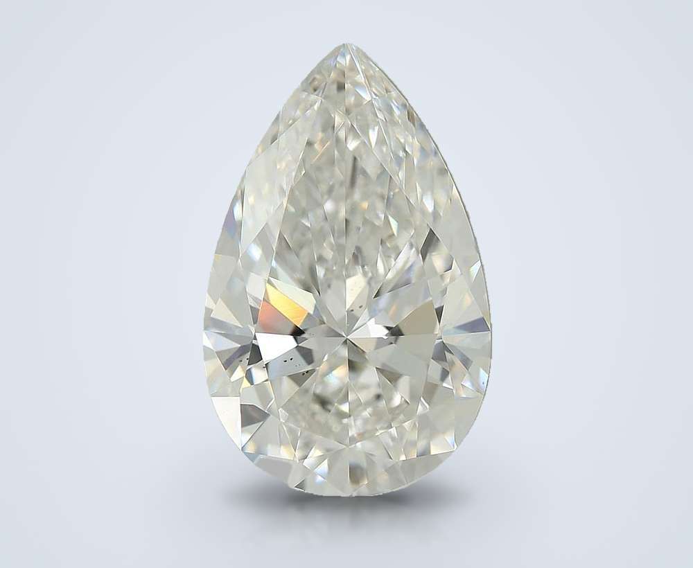 3.82 Carat Pear Lab Diamond