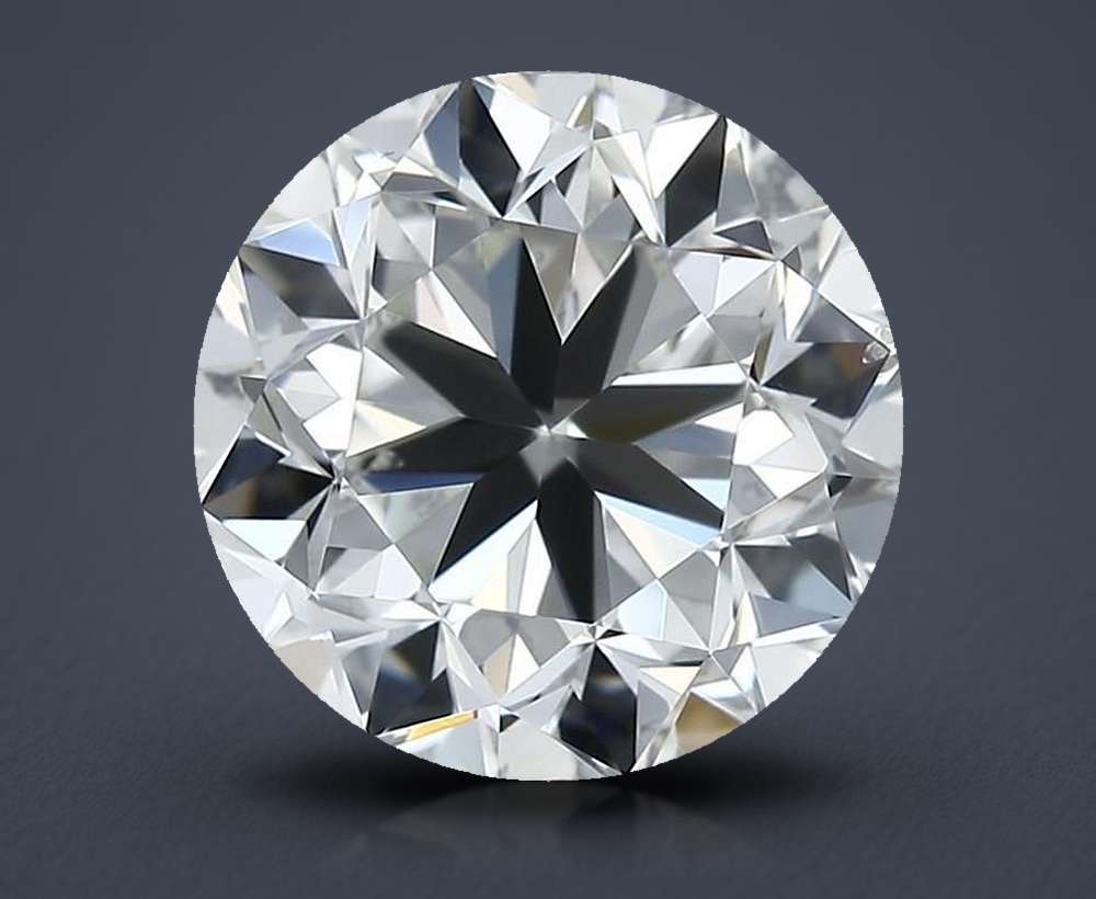 0.70 Carat Round Natural Diamond