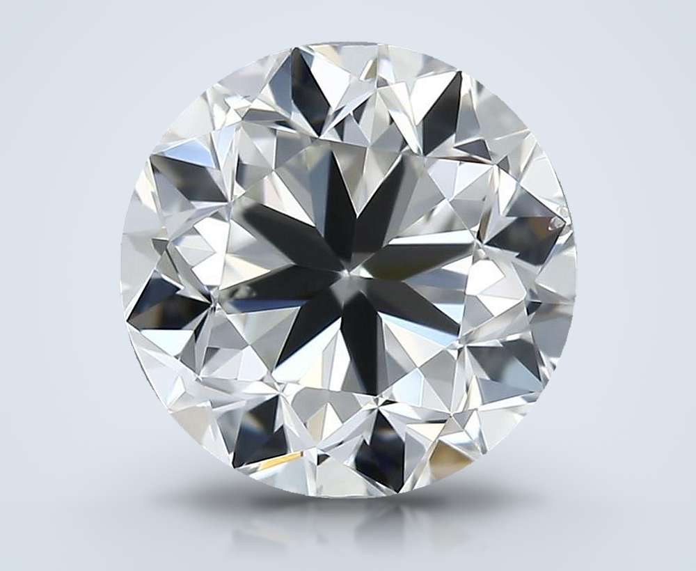 0.70 Carat Round Natural Diamond