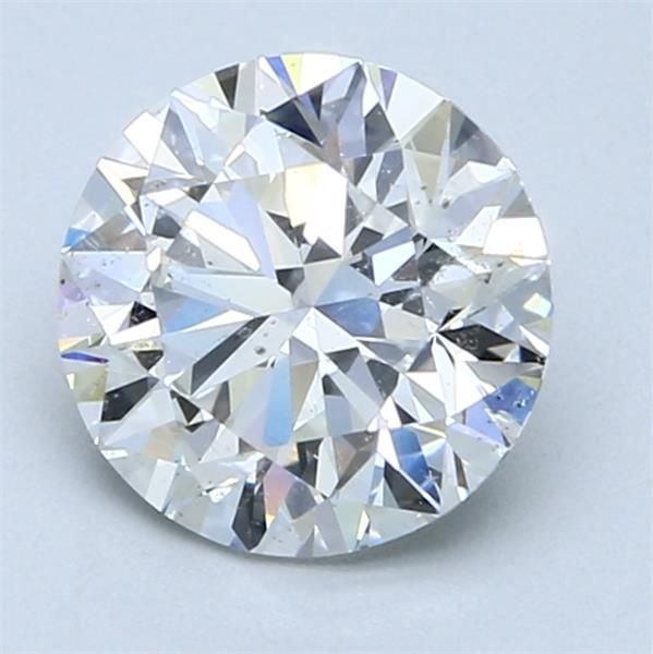 2.05ct G SI2 Rare Carat Ideal Cut Round Diamond