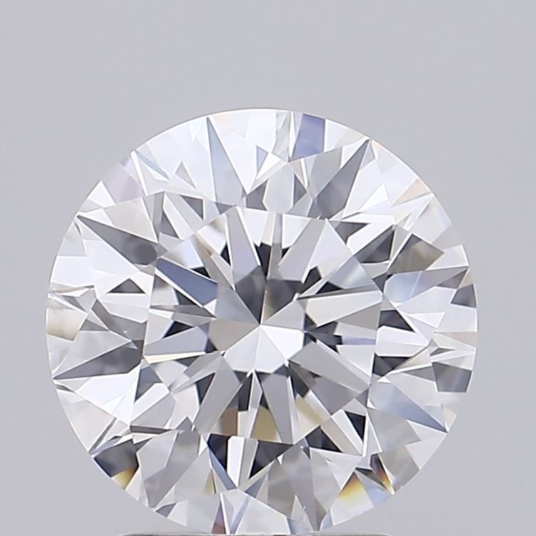 2.53ct D SI1 Rare Carat Ideal Cut Round Diamond