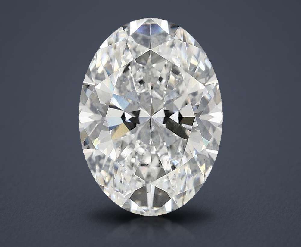 2.81 Carat Oval Lab Diamond