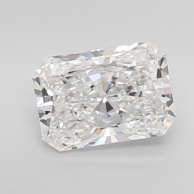 3.06ct E VVS2 Rare Carat Ideal Cut Radiant Lab Grown Diamond