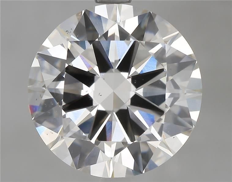 4.01ct H VS2 Excellent Cut Round Lab Grown Diamond