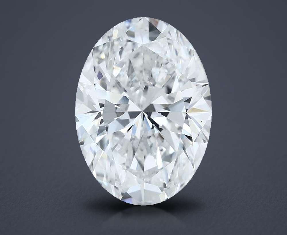 3.55 Carat Oval Lab Diamond