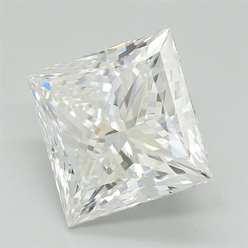 1.38ct D VS1 Rare Carat Ideal Cut Princess Lab Grown Diamond