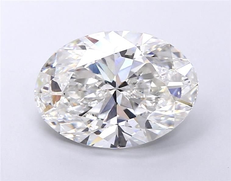 7.50ct F VS1 Rare Carat Ideal Cut Oval Lab Grown Diamond