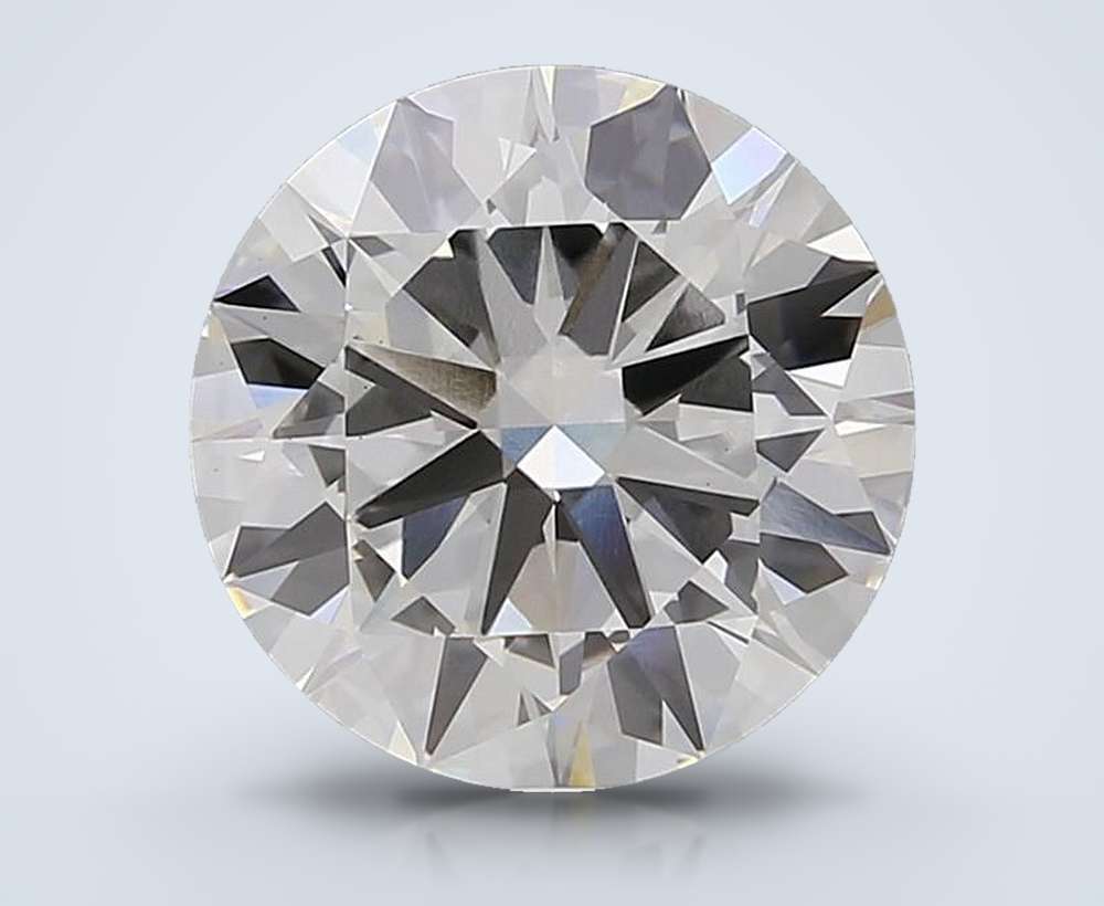 4.47 Carat Round Lab Diamond