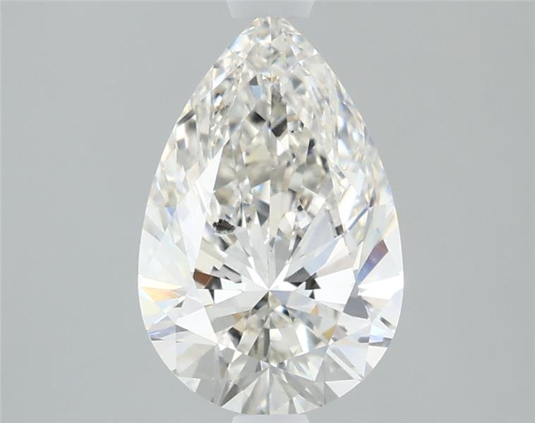 1.72ct H SI1 Rare Carat Ideal Cut Pear Lab Grown Diamond