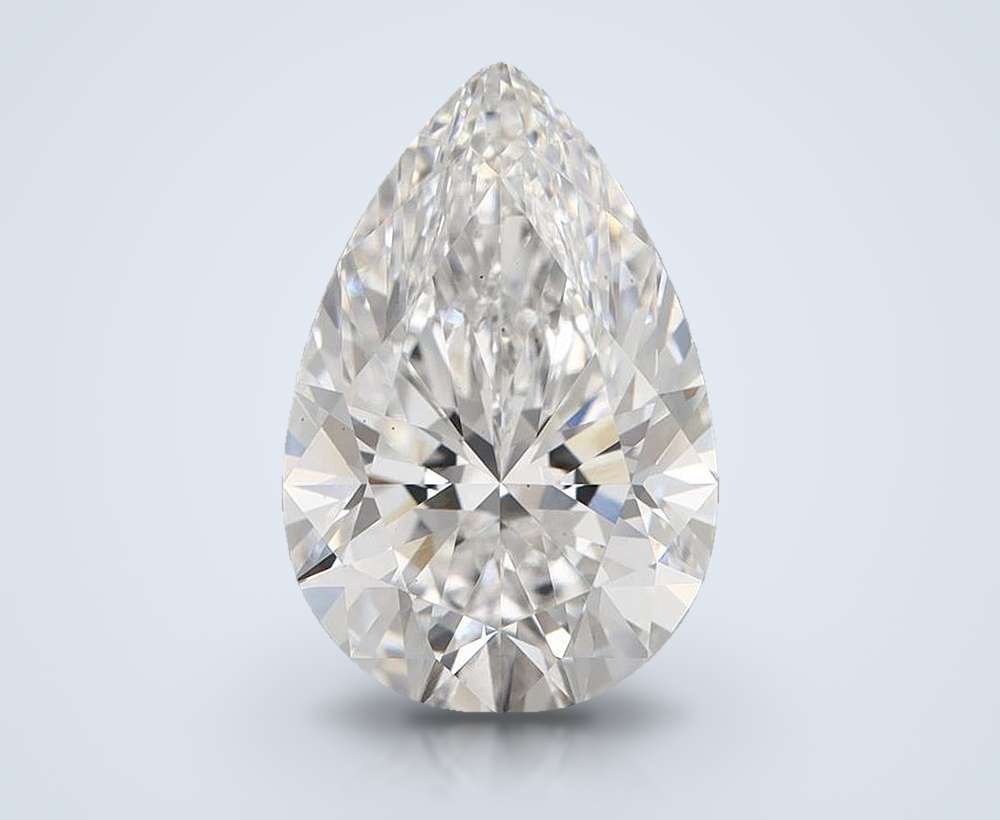 4.10 Carat Pear Lab Diamond