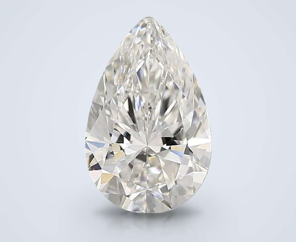 1.36 Carat Pear Lab Diamond