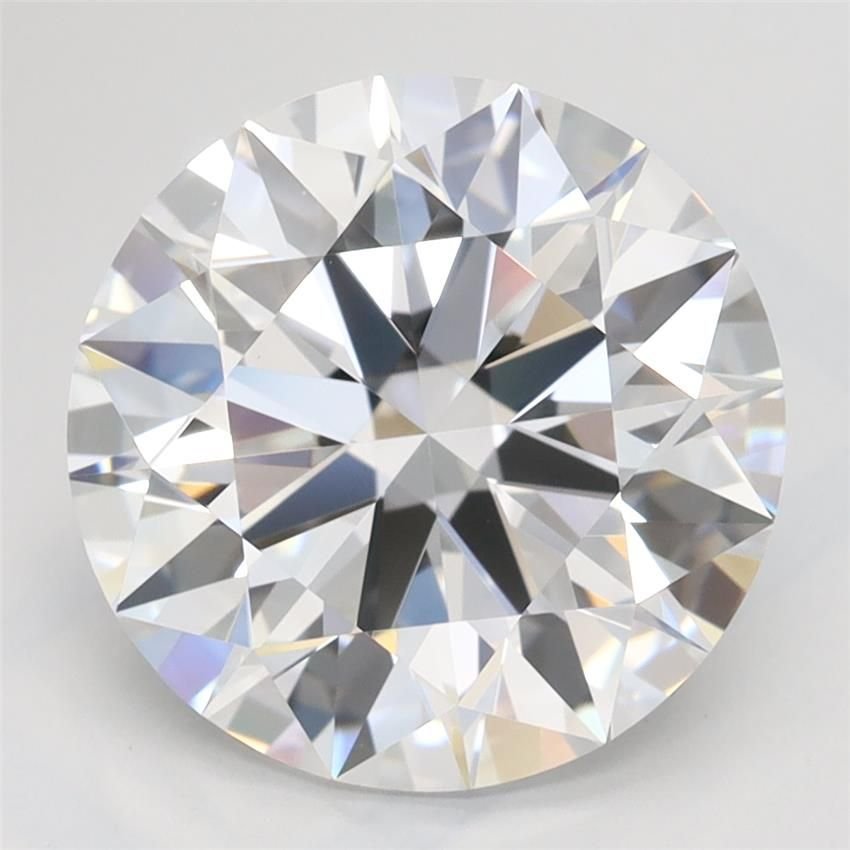 3.69ct D VVS2 Rare Carat Ideal Cut Round Lab Grown Diamond