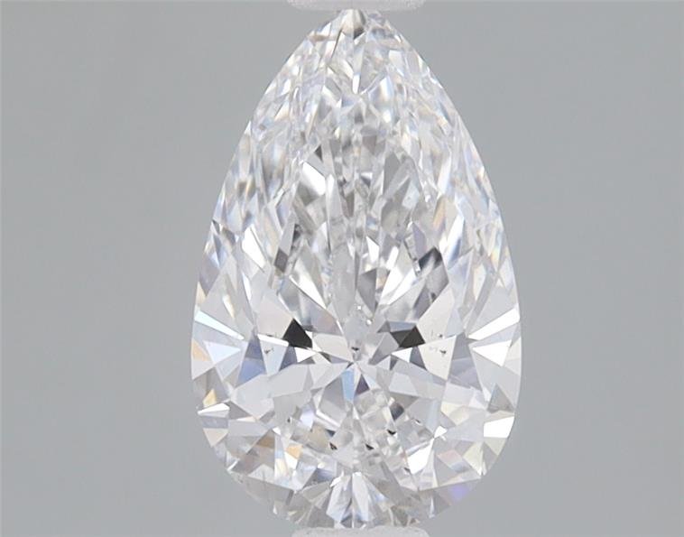 0.79ct E SI1 Rare Carat Ideal Cut Pear Lab Grown Diamond