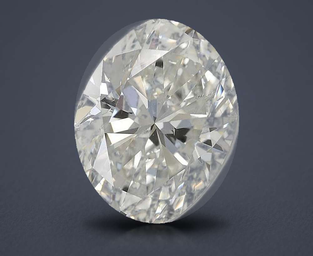 3.02 Carat Oval Natural Diamond