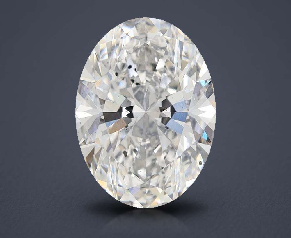 4.01 Carat Oval Lab Diamond