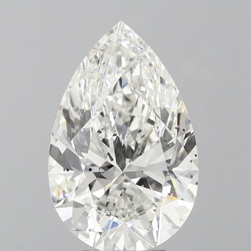 7.01ct G SI1 Rare Carat Ideal Cut Pear Lab Grown Diamond