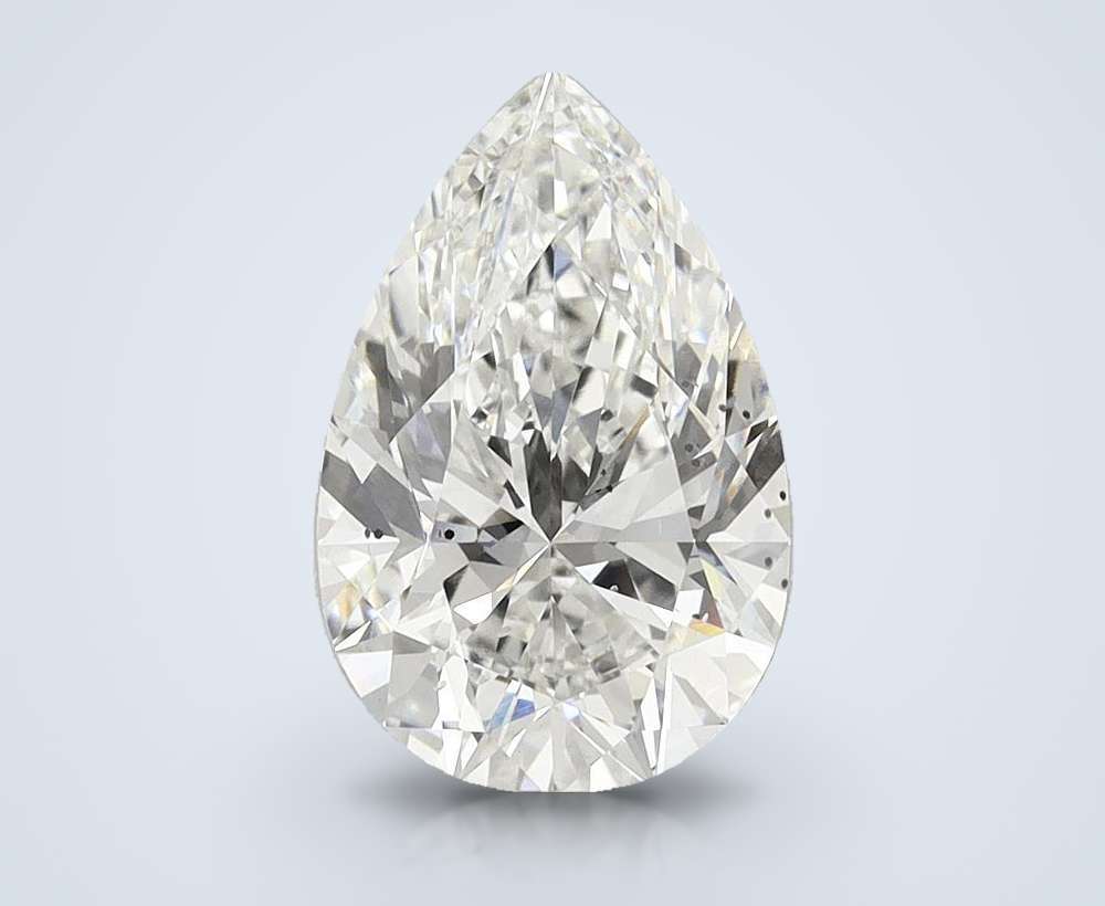 7.01 Carat Pear Lab Diamond