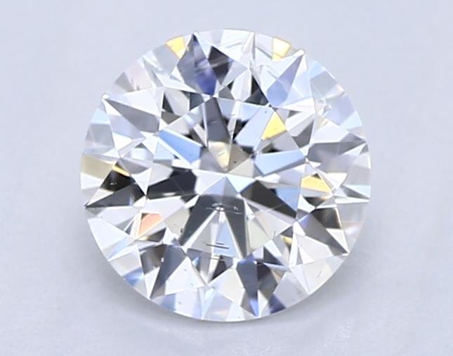 0.56ct D SI1 Rare Carat Ideal Cut Round Lab Grown Diamond