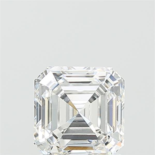 1.62ct F SI1 Rare Carat Ideal Cut Asscher Lab Grown Diamond