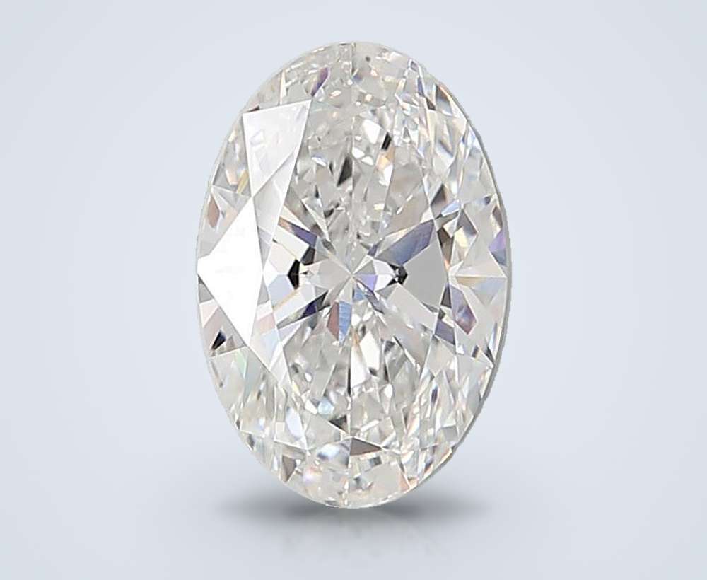 8.09 Carat Oval Lab Diamond